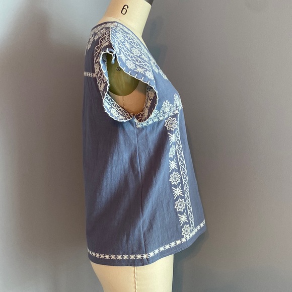 THML embroidered blouse - Picture 5 of 7